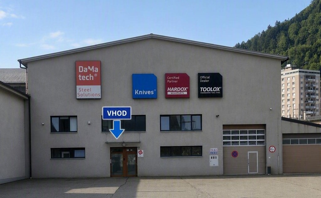 Vhod v studio Iyengar joga Jesenice